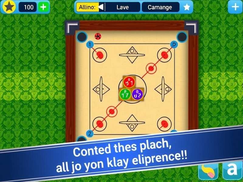 Turbo Carrom Frenzy Language Versions